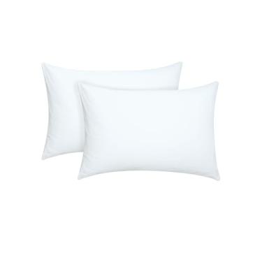 Imagem de Kit 2 Fronhas para Berço Laço Bebê Marshmallow (branco)