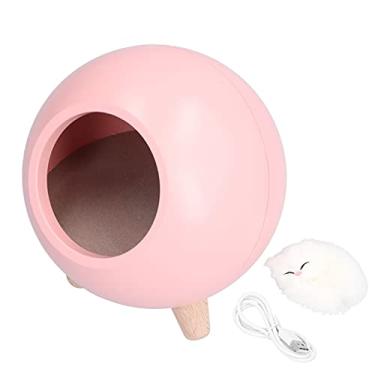 Imagem de Cryfokt Luz Noturna LED de Desenho Animado USB Lâmpada de Atmosfera de Gato Bonito para Quarto de Meninas, Luz Noturna de bebê Em Forma de Bola para Decoração de Casa, Quente de Bateria de 1200mAh