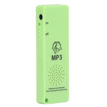 Imagem de Tnfeeon Leitor de MP3, Mini Leitor de Música Portátil Com Som Sem Perdas Memória Expansível de 64 GB e Bateria de Longa Duração para Estudantes Correndo e Viajando (GREEN)
