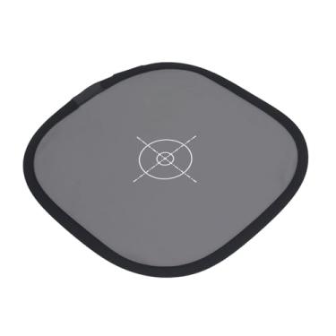 Imagem de aqxreight Placa da Câmera 30 CM 18% de Exposição Refletor de Refletância Cinza Dupla Face Com Bolsa de Transporte Cartão de Equilíbrio de Branco para Fotografia, Danos, Desgaste, Sujeira, Placa da