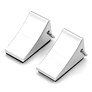 Imagem de LUGU Calço de roda de liga de alumínio 2 peças bloco de reparo de carro RC para carro RC 1/14 1/12 1/10