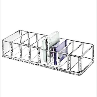 Imagem de Suporte de prateleira de cosméticos reutilizável para uso doméstico e loja Rack de higiene de plástico transparente Cosméticos nan Necessidades diárias domésticas