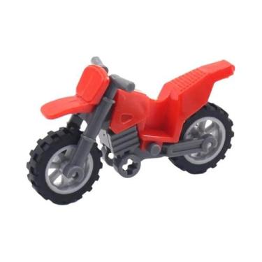 Imagem de Blocos De Montar Educacionais De Motocicleta Militar Para Crianças, Mo