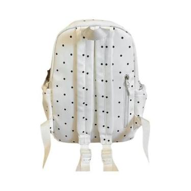 Imagem de Mochila Pequena Com Estampa De Poá Para Estudantes Universitárias, Des