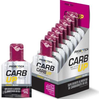 Imagem de Gel Energético Carb Up Gel Energy Probiotica cx 10 Sachês-Unissex