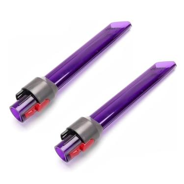 Imagem de Hujscufdjy Acessórios de bico de fenda de LED, aspirador de pó, sem fio, iluminação LED, espaço limpo de sucção plana, compatível com Dyson V7 V8 V10 V11V15 (2 peças)