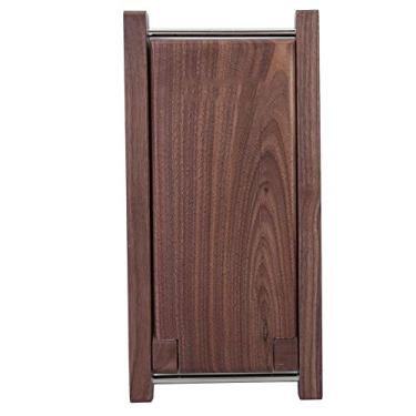 Imagem de Generic Pedal Dobrável Durável para Guitarra, Banco de Madeira Preto de Nogueira, Adequado para Guitarristas Clássicos ou de Flamenco