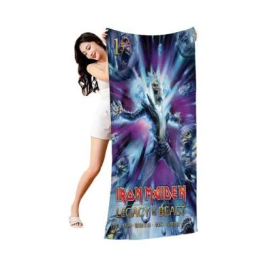 Imagem de Toalha De Praia Grande De Microfibra Absorvente Para Crianças, Estampa