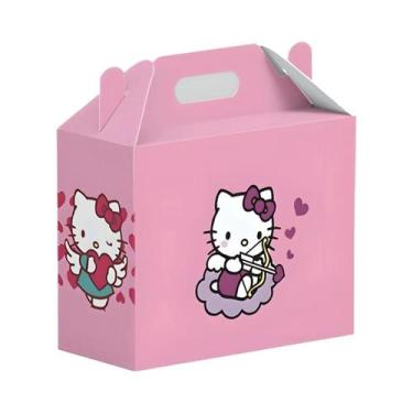 Imagem de Sacolas De Embalagem Para Doces De Aniversário Hello Kitty 5pcs Caixas