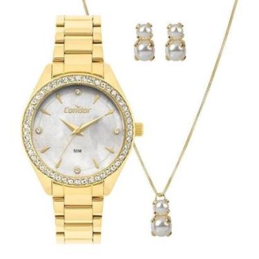 Imagem de Kit Condor Feminino Elegante Dourado - CO2036MYW/K4B-Feminino