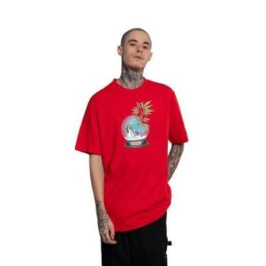 Imagem de Camiseta Oversize Vextor Snow Globe Manga Curta Masculina-Masculino