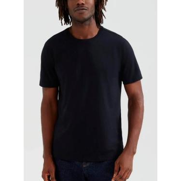 Imagem de Camiseta Manga Curta Hering KG99 Masculina Gola Redonda Algodão Pima T