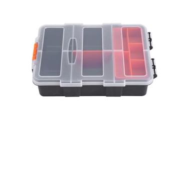 Imagem de Generic Caixa de Armazenamento de Componentes Plásticos de Duas Camadas à Prova D'água Com Tampas Transparentes Não Tóxica Resistência a Altas Temperaturas Caixa de Ferramentas de Peças Pequenas