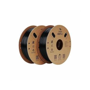 Imagem de Kit 2Kg Filamentos Ender-Fast PLA Creality p/ Impressora 3D Preto e Preto - 3301010399