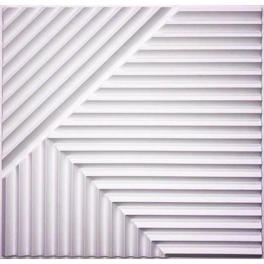 Imagem de Kit 20 Placas Decorativas 3D Revestimentos 0,5Mm Ripado - Ilove3d