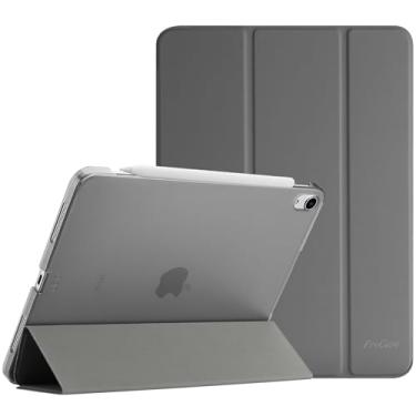 Imagem de ProCase Capa inteligente para iPad Air 11 polegadas M2 2024 Air 6th /10.9 Air 5th 2022/Air 4th 2020, capa protetora para iPad Air 6 5 4 geração - cinza