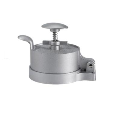 Imagem de Prensa de Carne Hambúrguer Liga Alumínio com Revestimento Antiaderente Alça Utensílio Cozinha Recheio Mola Prensagem Eficiente Desmoldagem Fácil Versá