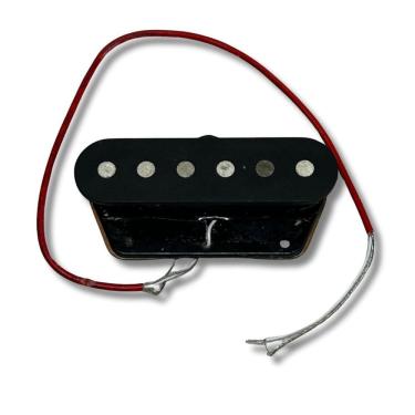 Imagem de Captador Guitarra Tele Single Ponte Alnico V Preto Hook