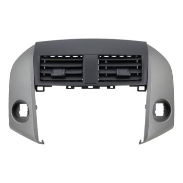 Imagem de Kit de acabamento de painel, painel central AC saída de ar e tiras de cobertura para Toyota RAV4 2006-2012 Substituição # 55413-42070-B0 55412-42060-B0 55670-42060-B0