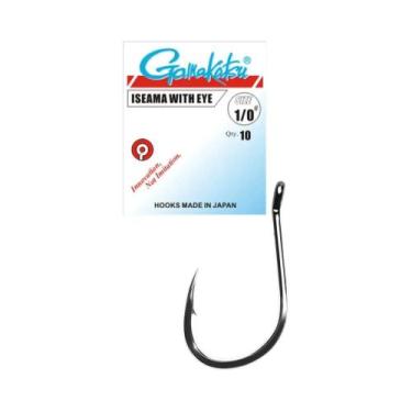 Imagem de Anzóis De Pesca Em Aço De Alto Carbono Gamakatsu 10pcs Iseama 1.0 a 14