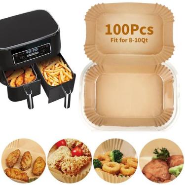Imagem de Forro de papel descartável Air Fryer para Ninja DZ201/DZ401/DZ550/DZ30