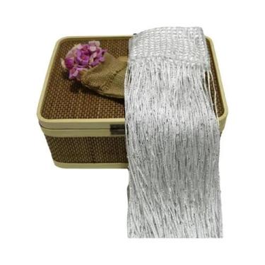 Imagem de Cortina De Cordão Com Glitter E Contas 2Mx1M, Divisória De Ambiente Br