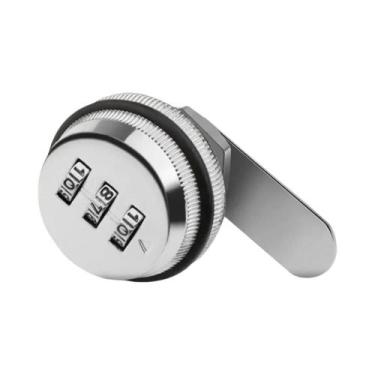 Imagem de Fechadura Digital Com Senha De 3 Dígitos Para Armários De Correio, Arm