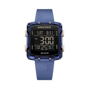 Imagem de Relógio Digital Esportivo Feminino À Prova d'Água 50M NAVIFORCE, Relóg