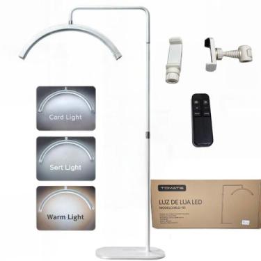 Imagem de Luminária Led Ring Light Extensão Cílios Lash Meia Lua - Tomate