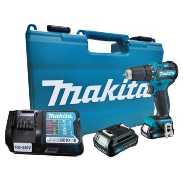 Imagem de Parafusadeira Furadeira Bateria 12V Maleta DF332DWYE Makita