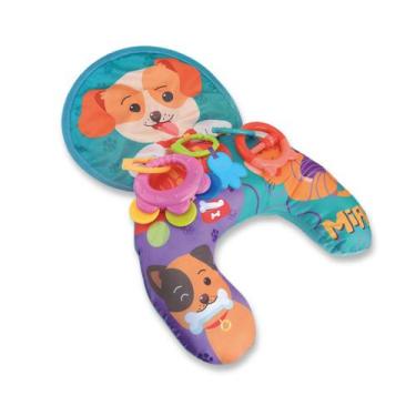 Imagem de Almofadinha Conforto Bebê Encosto Interativo com Mordedores - Zoop Toy