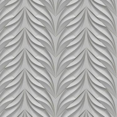 Imagem de Papel Parede 3D Desenho Vertical Cinza Autocolante Lavavel