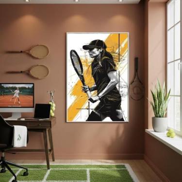 Imagem de Quadro Decorativo Tênis Radical-70X50Cm Mold Preta - Quadros On-Line