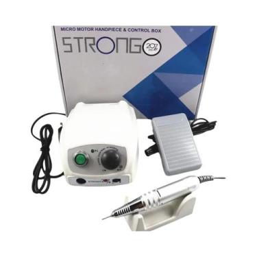 Imagem de Máquina De Fresar Elétrica Para Unhas 210/207B 65W Para Manicure E Ped