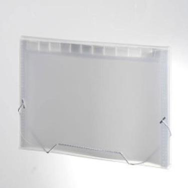 Imagem de Pasta Plascony Sanf A4 12 Div Cristal - Sme12P