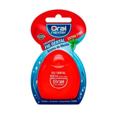 Imagem de Fio Dental Premium Oral Nexter Extra Fino Menta 100m