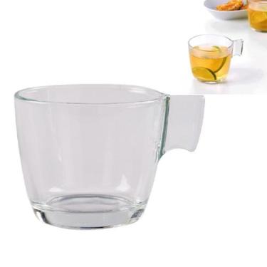 Imagem de Xícara Caneca Chá Vidro Novo Casual Cristar 268ml - Class