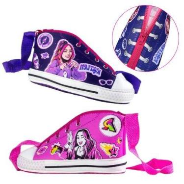 Imagem de Bolsa Tênis com Zíper Dos Rosa Emilly Vick e Katlen Baby Brink, Katlen