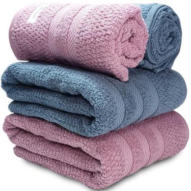 Imagem de Jogo De Banho Buddemeyer Vanilla Extra Soft 100% Algodão Toalha Alta A