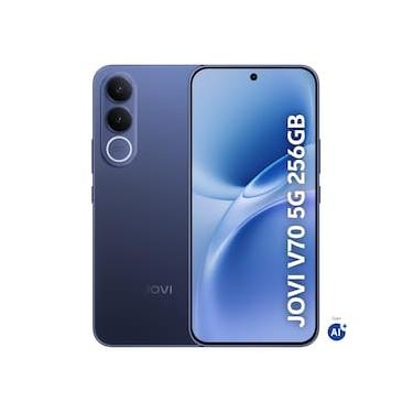 Imagem de Smartphone JOVI V70 5G Tela 6.83" 256GB Câmera 200MP Bateria 7000mAh Azul Safira
