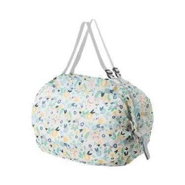 Imagem de Bolsa De Compras Dobrável Impermeável Para Viagem, Armazenamento Portá