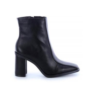 Imagem de Bota Feminina Salto Bloco Lucy Preto - Damannu Shoes, 38, Preto