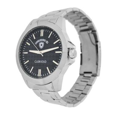 Imagem de Relógio Botafogo Oficial Masculino Aço Inox BOT0072 - Botafogo de Fute