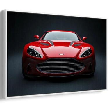 Imagem de Quadro decorativo Carro Vermelho de Elegância Suprema - Art Canvas, 20
