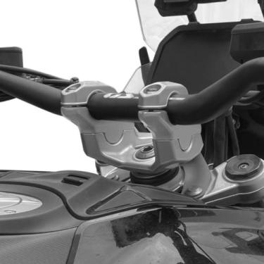 Imagem de Riser de Guidão Prata Bmw R1300gs e Adventure Scam Spta805