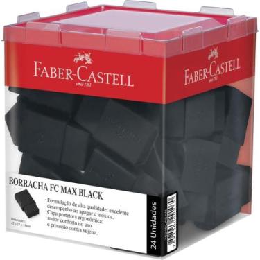 Imagem de Borracha Colorida FC MAX BLACK DP.C/24 - FABER-CASTELL