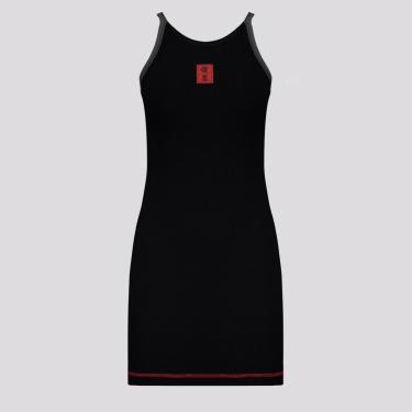 Imagem de Vestido Flamengo Geração Feminino Preto-Feminino