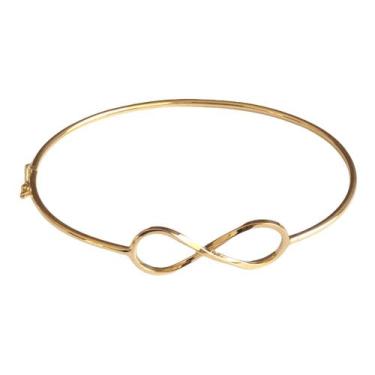 Imagem de Bracelete Infinito Pulseira Ouro 18 Kilates 4 Gramas