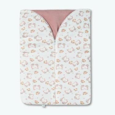 Imagem de Porta Bebê Hug Amor de Urso Rosa Antigo