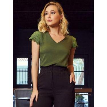 Imagem de Blusa Catarina Inicial A - Areia, M